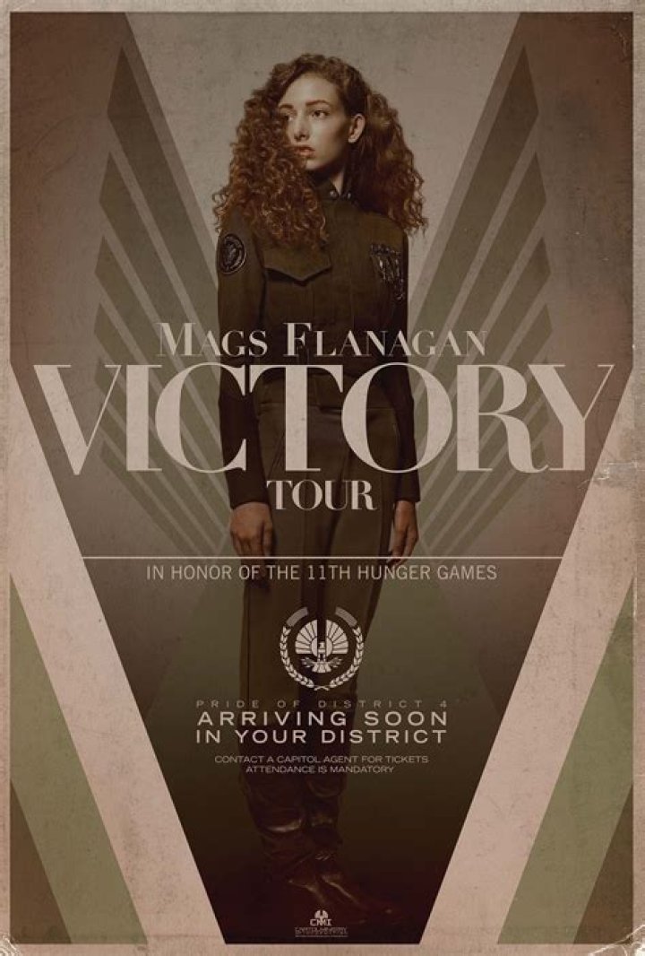 Uncover The Hunger Games Triumphs Of Mags Flanagan